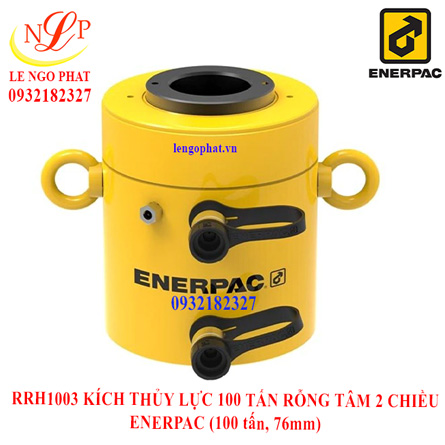 RRH1003 KÍCH THỦY LỰC 100TẤN RỖNG TÂM 2 CHIỀU ENERPAC (100tấn, 76mm)