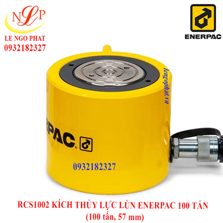 RCS1002 KÍCH THỦY LỰC LÙN ENERPAC 100 TẤN  (100 tấn, 57 mm)