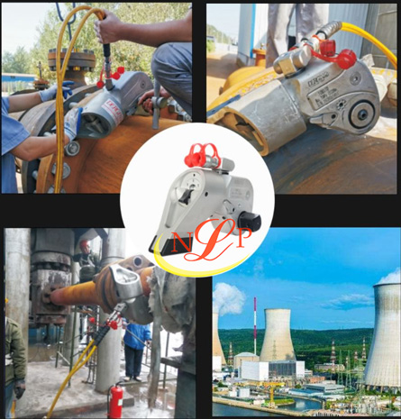 Cờ lê thủy lực đầu chụp bulong DERGIN 1MXTD