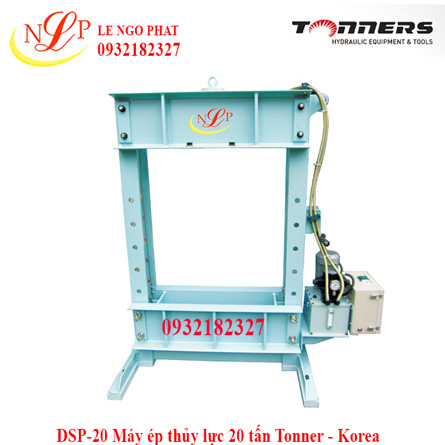 DSP-20 Máy ép thủy lực 20 tấn Tonners - Korea