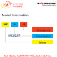 Kích thủy lực lùn DSR-3044 30 tấn, hành trình 44mm
