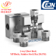 2-way Elbow block - MP Blocks, Stainless Steel