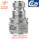 Nipples Female thread Series 115 Flat-Face, 80 MPa G 1/4"