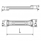 Short offset wrench (straight) M03