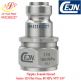 Nipples Female thread Series 115 Flat-Face, 80 MPa NPT 1/4"
