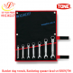 Ratchet ring wrench, Ratcheting spanner head set RMFQ700