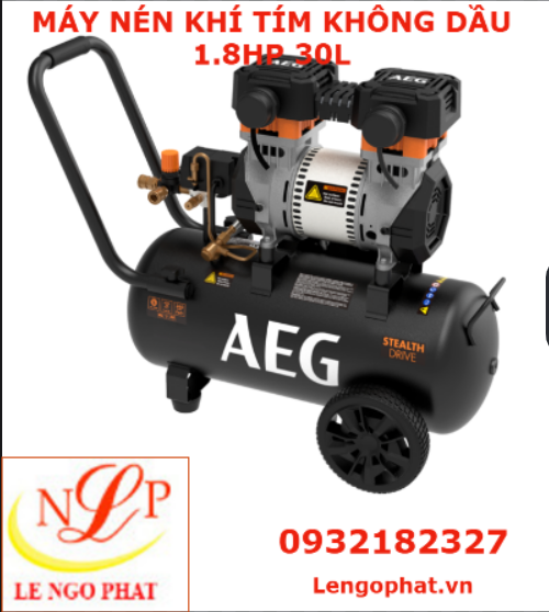 MÁY NÉN KHÍ KHÔNG DẦU 1.8HP 30L