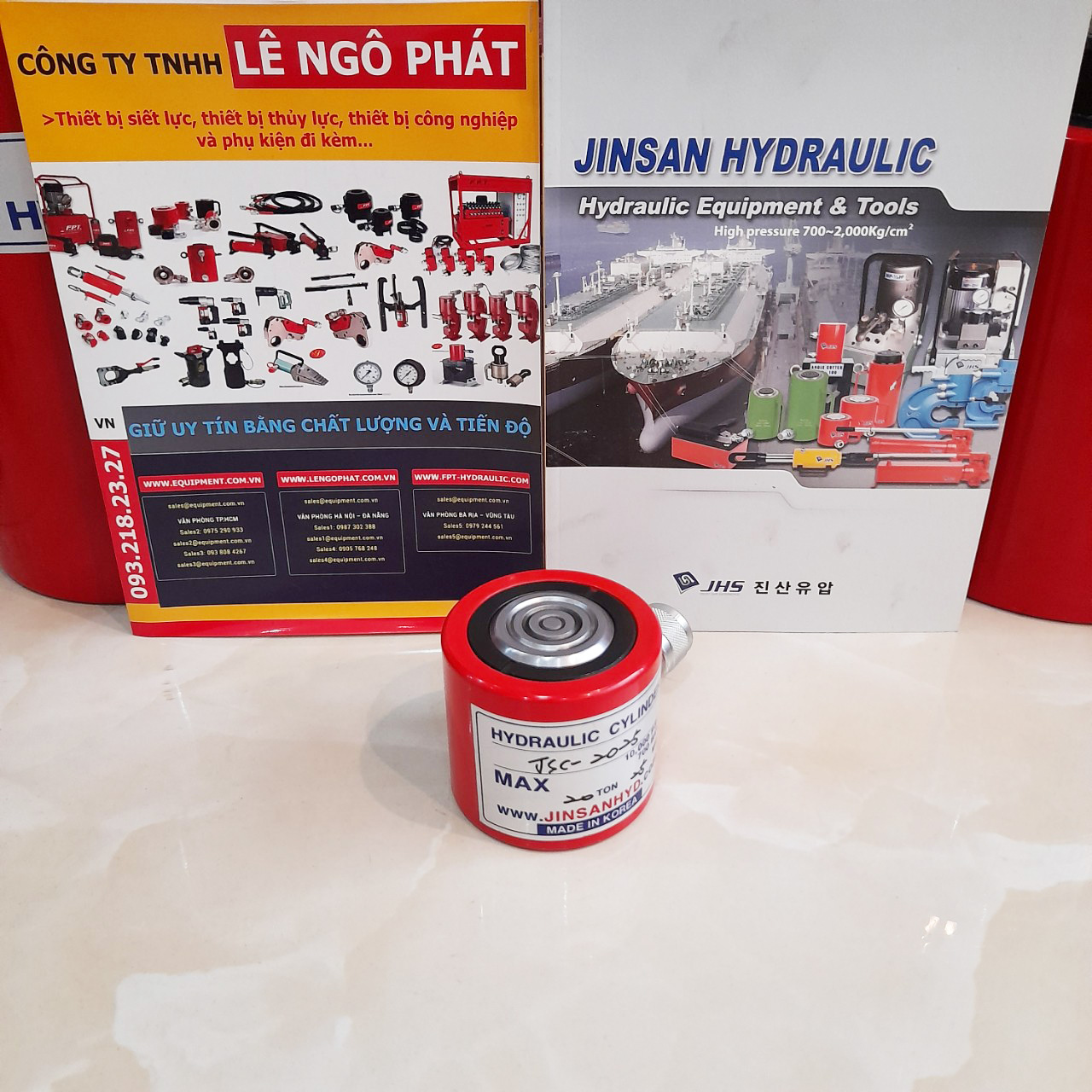 JSC-2025, Kích thủy lực lùn JHS 20 tấn hành trình 25 mm