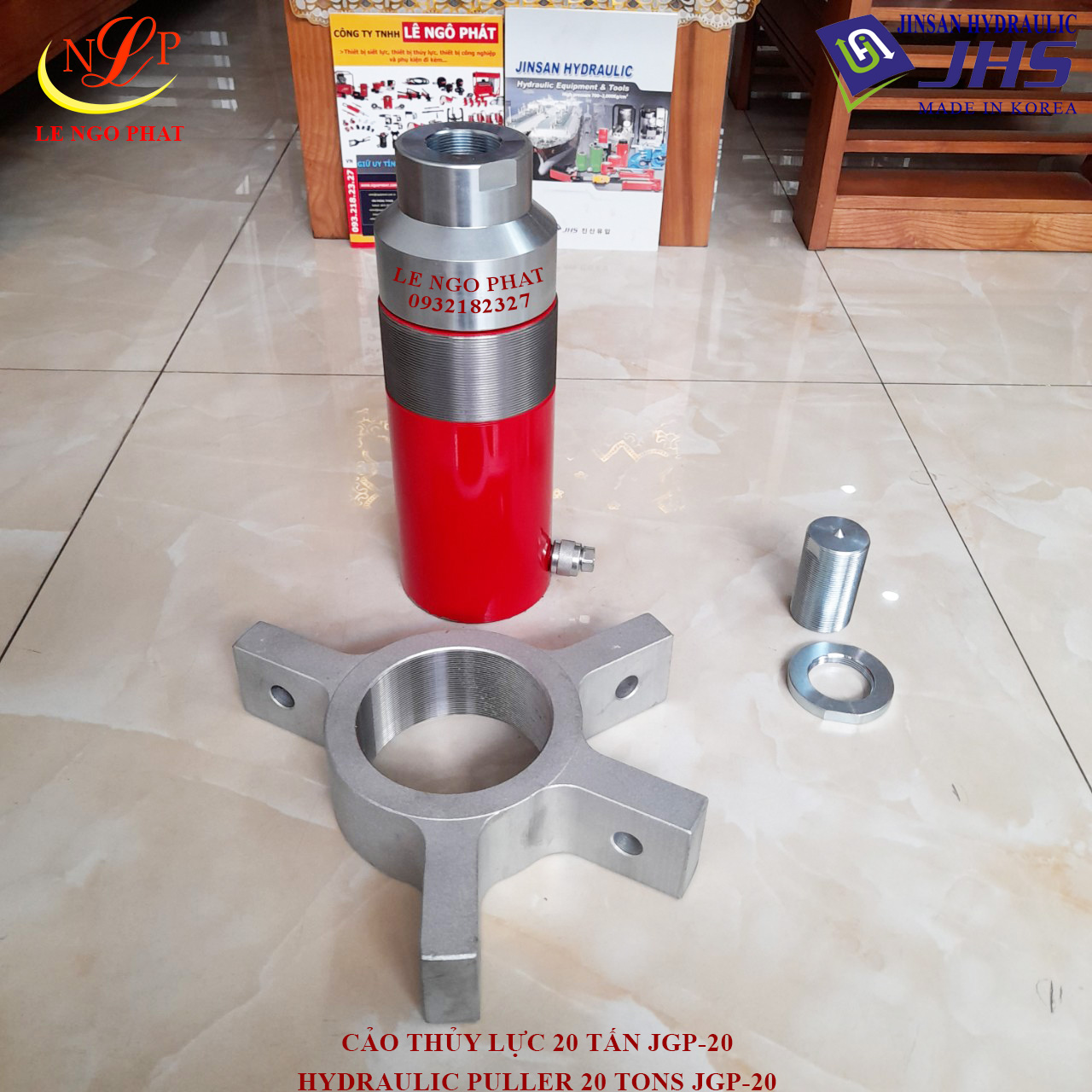 JGP-20, cảo thủy lực 20 tấn JHS - Korea