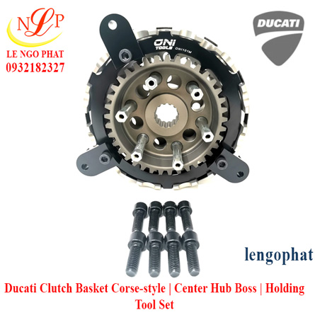 Ducati Clutch Basket Corse-style | Center Hub Boss | Holding Tool Set 3 reviews  | 