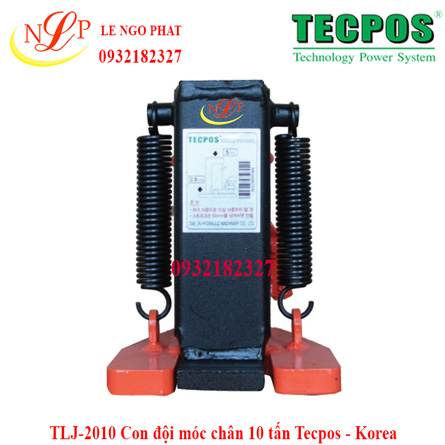 TLJ-2010 Con đội móc chân 10 tấn Tecpos - Korea