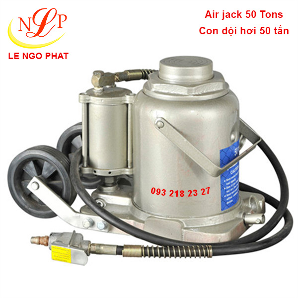 Con đội thủy lực dùng khí nén 50 tấn