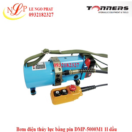 Bơm điện thủy lực bằng pin DMP-5000M1 1l dầu