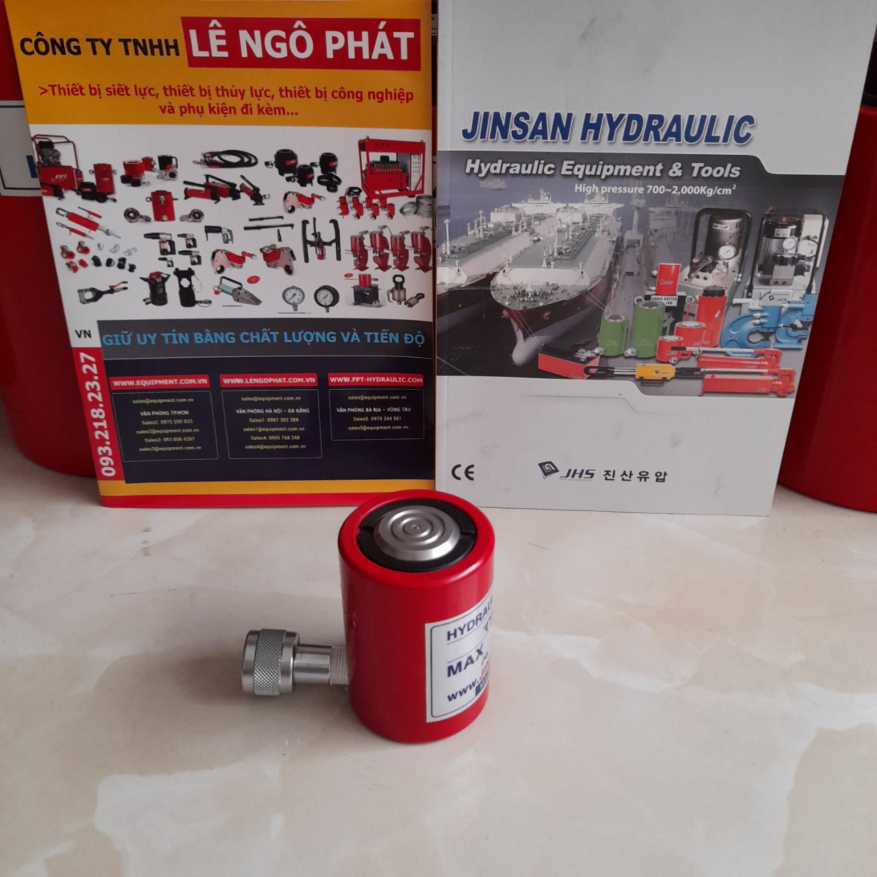 JSC-1044, Kích thủy lực lùn JHS 10 tấn hành trình 44 mm