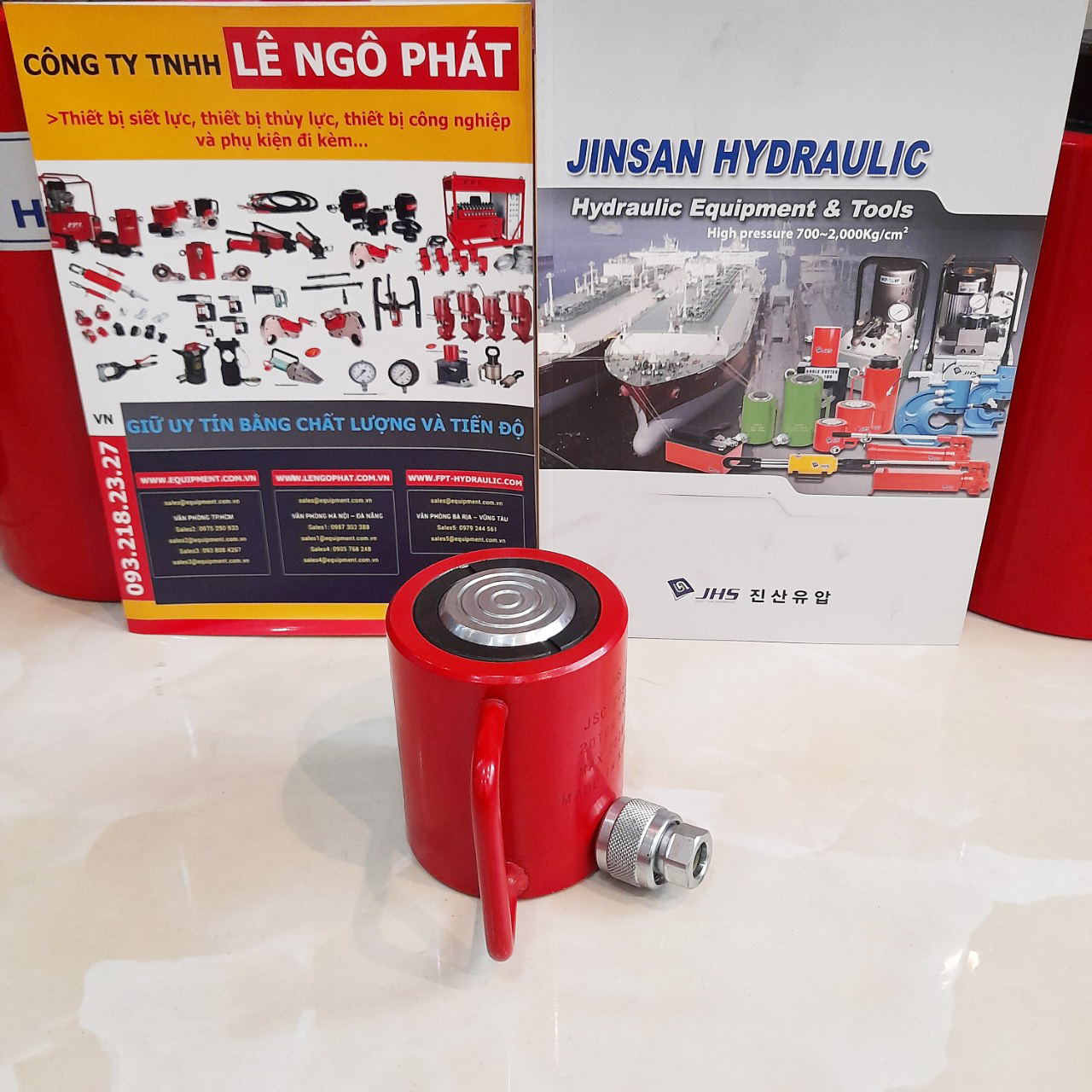 JSC-2050, Kích thủy lực lùn JHS 20 tấn hành trình 50 mm