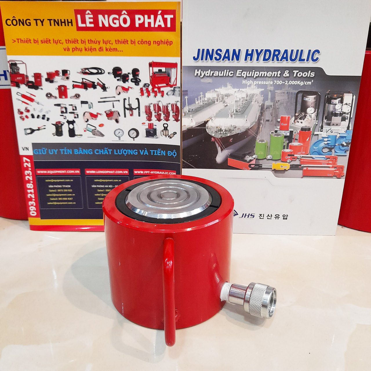 JSC-5050, Kích thủy lực lùn JHS 50 tấn hành trình 50 mm