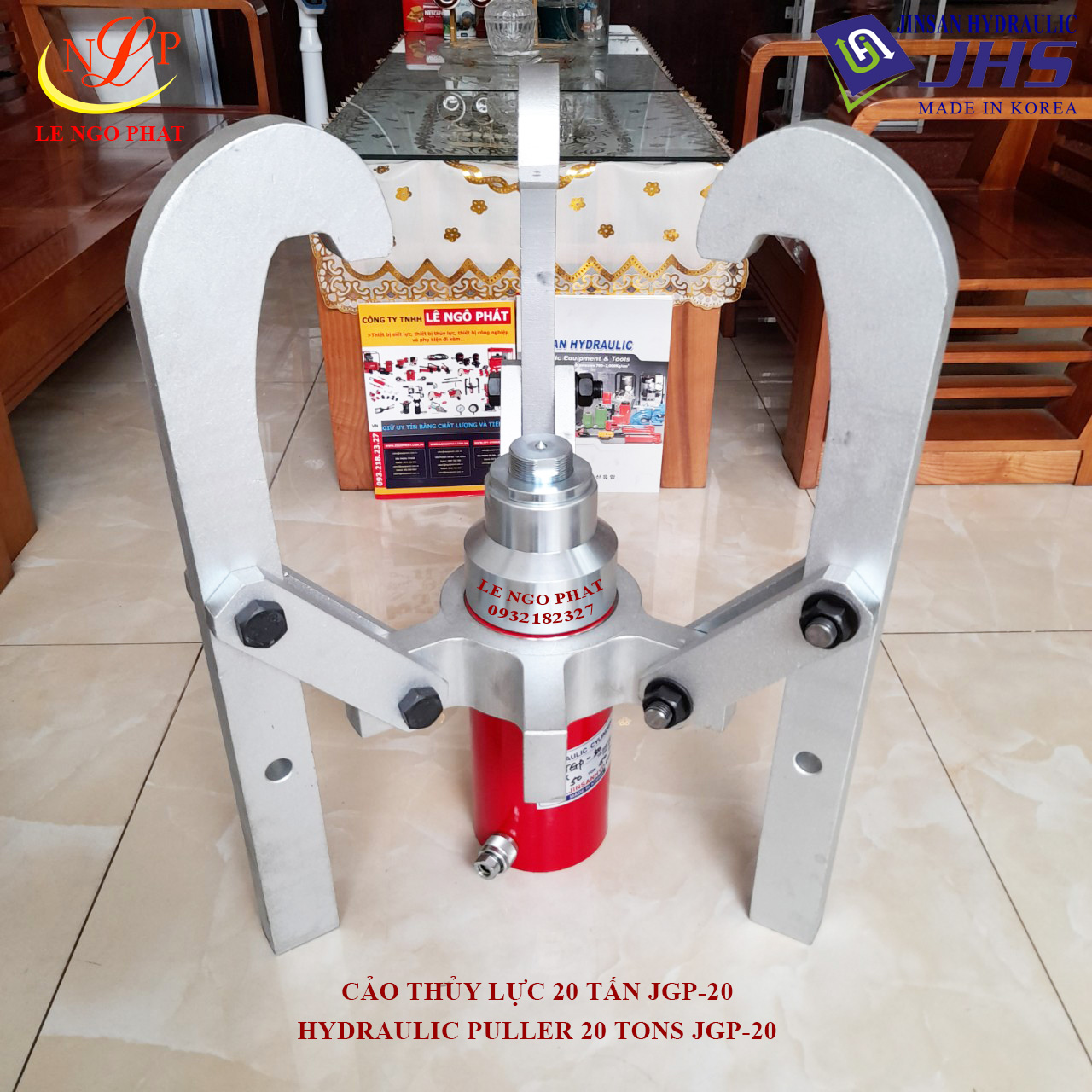 JGP-20, cảo thủy lực 20 tấn JHS - Korea