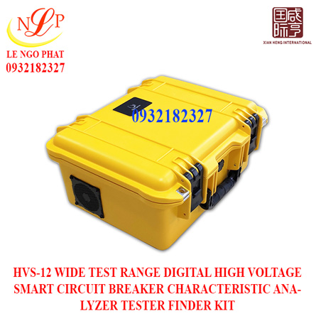 HVS-12 WIDE TEST RANGE DIGITAL HIGH VOLTAGE SMART CIRCUIT BREAKER CHARACTERISTIC ANALYZER TESTER FINDER KIT