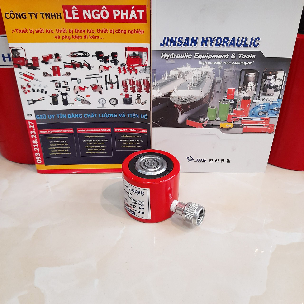 JSC-2025, Kích thủy lực lùn JHS 20 tấn hành trình 25 mm