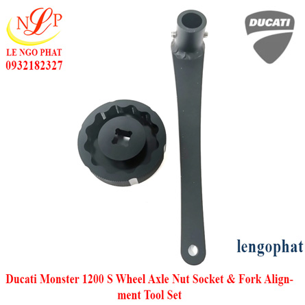 Ducati Monster 1200 S Wheel Axle Nut Socket & Fork Alignment Tool Set