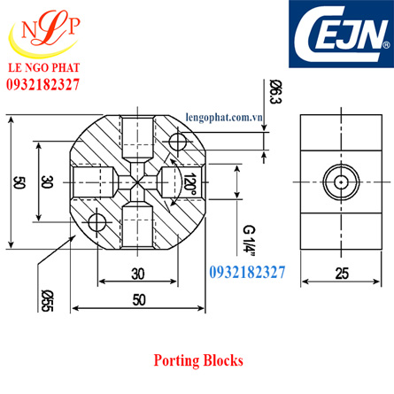 4-way distribution block Ultra High-Pressure Hydraulics
