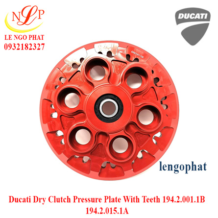 Ducati Dry Clutch Pressure Plate With Teeth 194.2.001.1B 194.2.015.1A