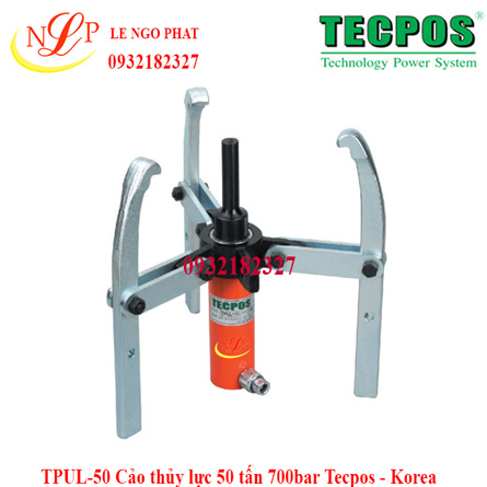 TPUL-50 Cảo thủy lực 50 tấn 700bar Tecpos - Korea