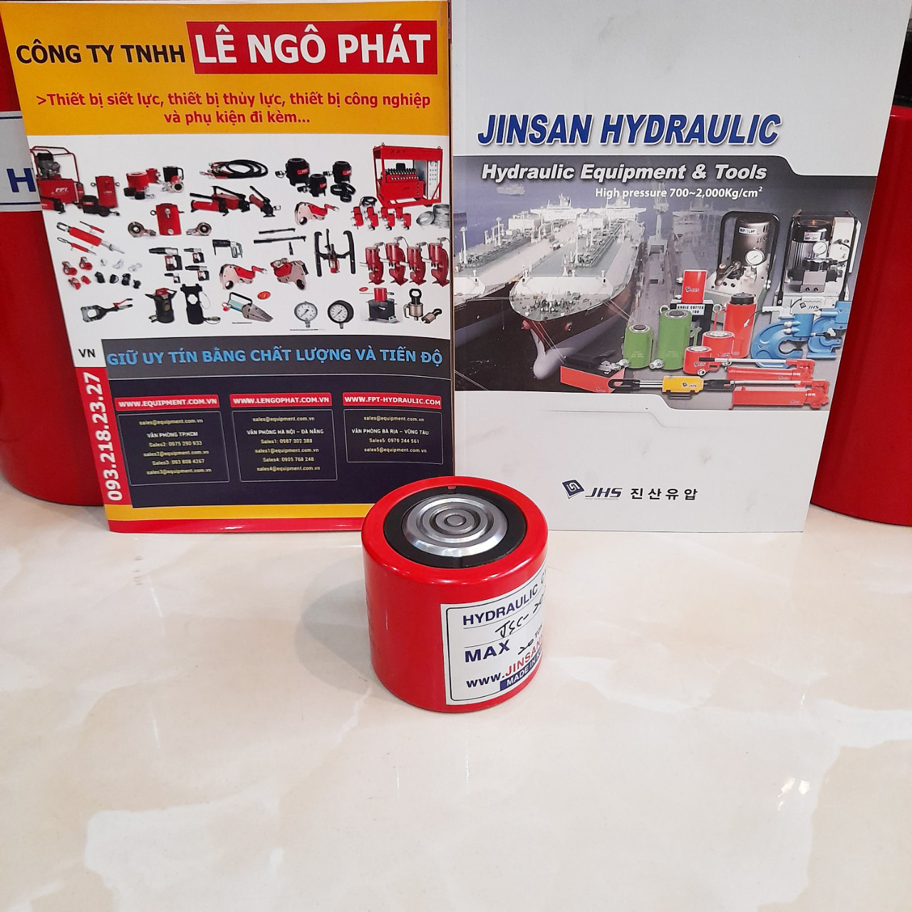 JSC-2025, Kích thủy lực lùn JHS 20 tấn hành trình 25 mm