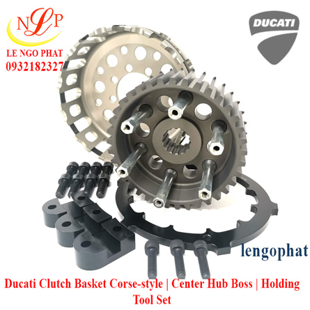 Ducati Clutch Basket Corse-style | Center Hub Boss | Holding Tool Set 3 reviews  | 