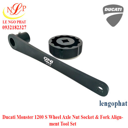 Ducati Monster 1200 S Wheel Axle Nut Socket & Fork Alignment Tool Set