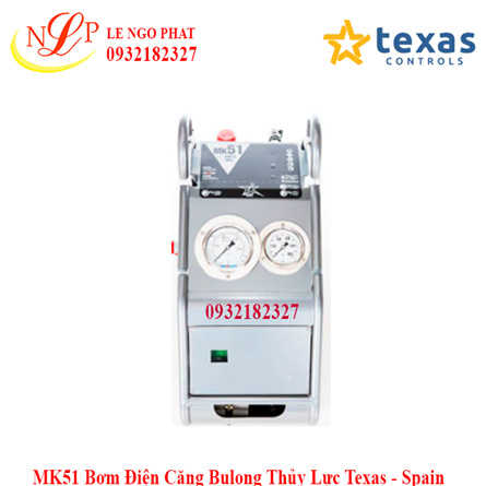 MK51 Bơm Điện Căng Bulong Thủy Lực Texas - Spain
