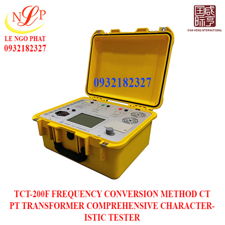 TCT-200F FREQUENCY CONVERSION METHOD CT PT TRANSFORMER COMPREHENSIVE CHARACTERISTIC TESTER