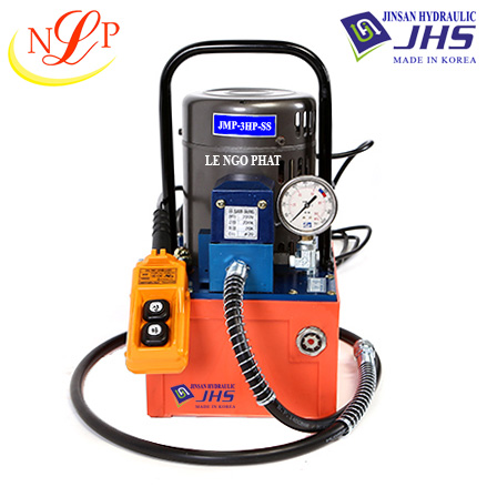 JMP-3HP-SS, Bơm dầu thủy lực 700Bar dùng động cơ điện 3HP