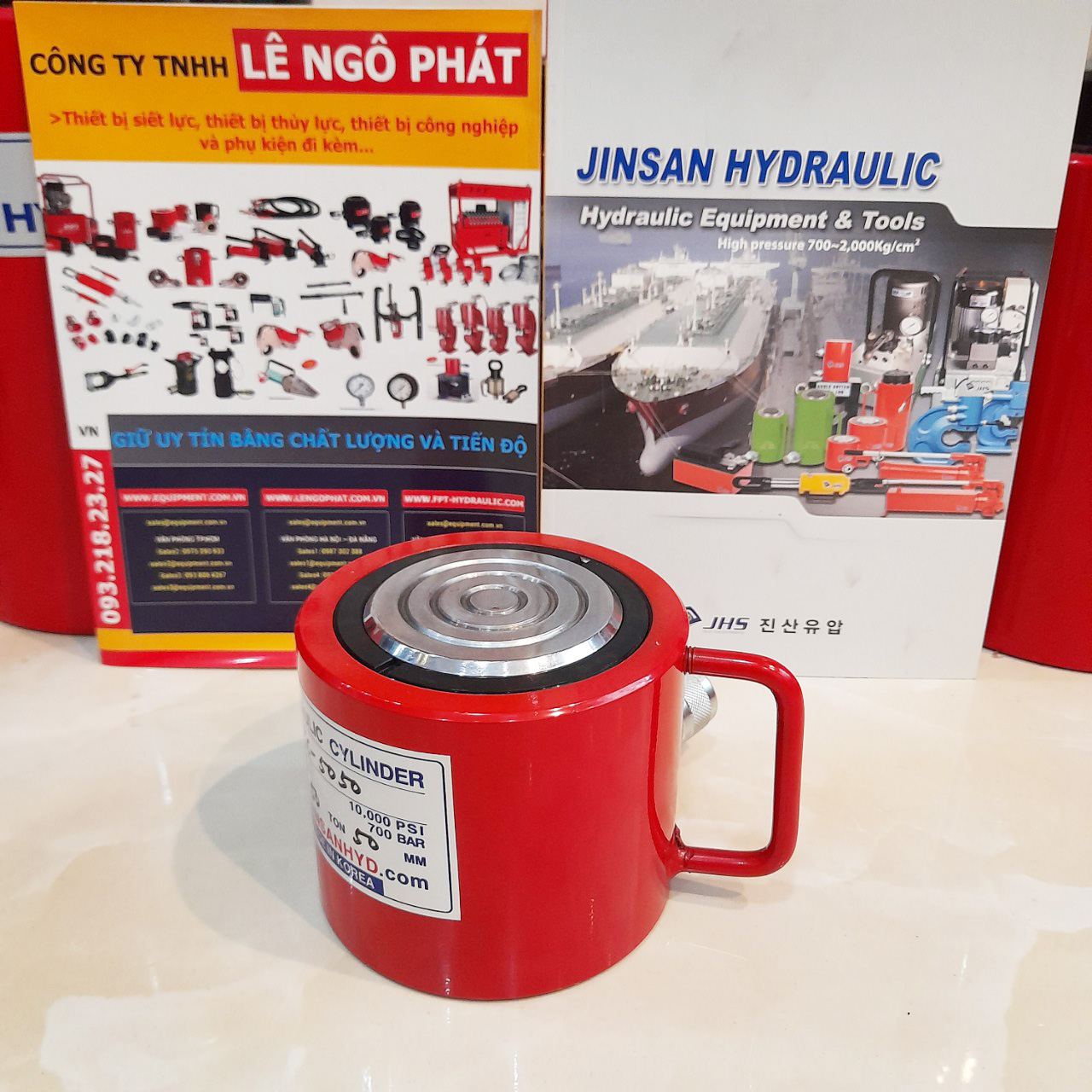 JSC-5050, Kích thủy lực lùn JHS 50 tấn hành trình 50 mm