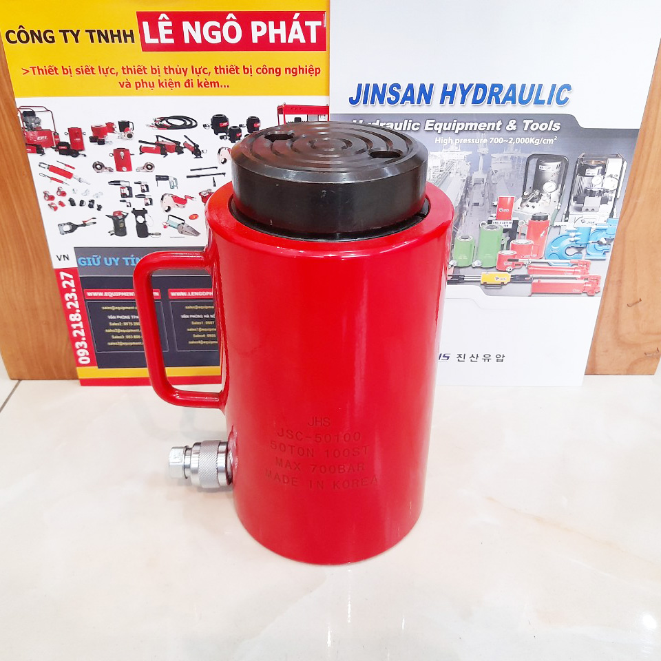 JSC-50100, Kích thủy lực JHS 50 tấn hành trình 100 mm