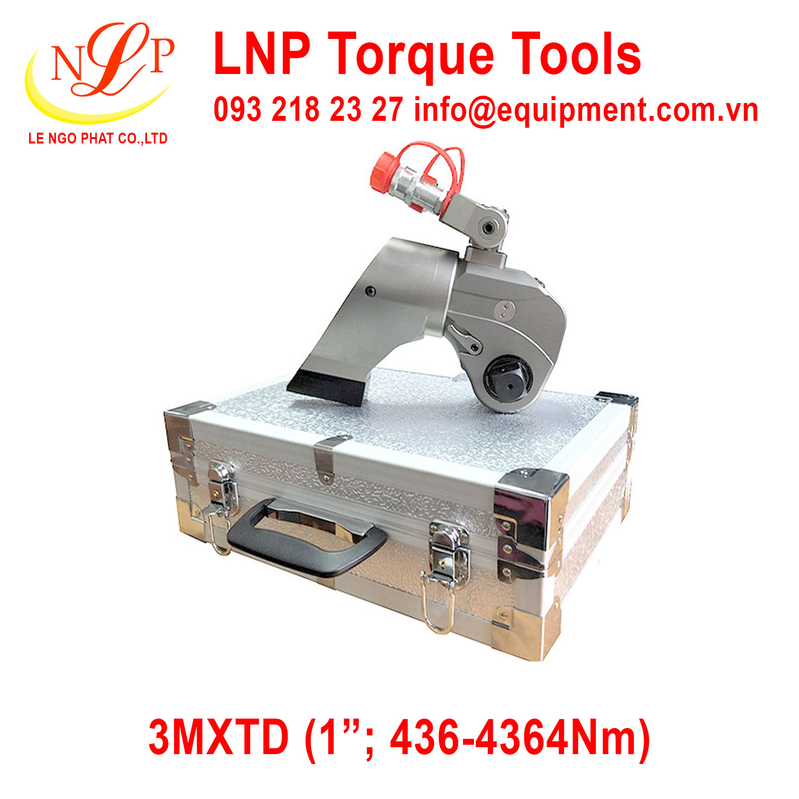 Cờ lê thủy lực 3MXTD (1”; 436-4364Nm)