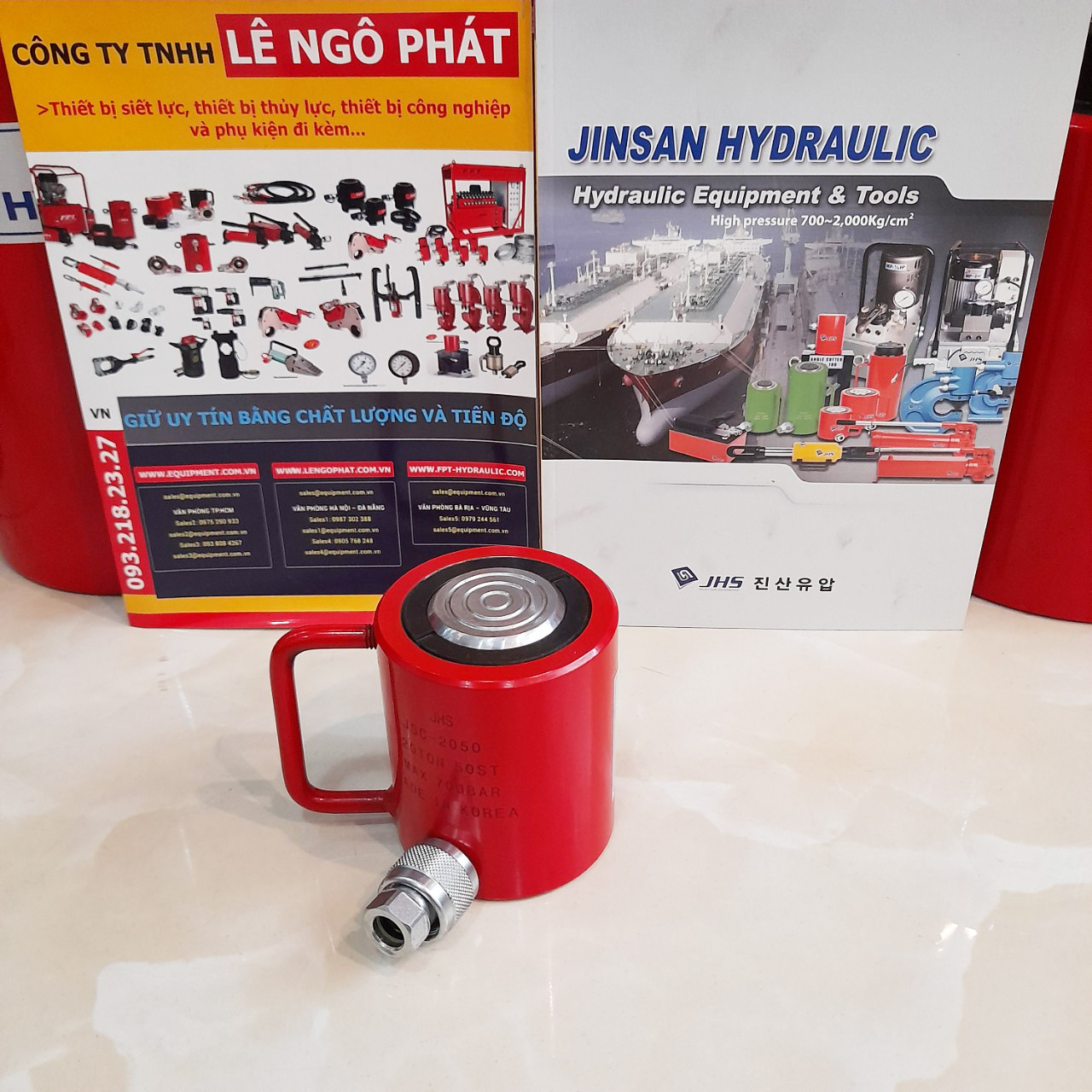 JSC-2050, Kích thủy lực lùn JHS 20 tấn hành trình 50 mm