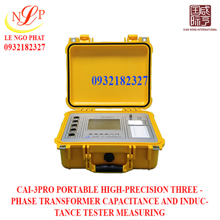 CAI-3PRO PORTABLE HIGH-PRECISION THREE - PHASE TRANSFORMER CAPACITANCE AND INDUCTANCE TESTER MEASURING