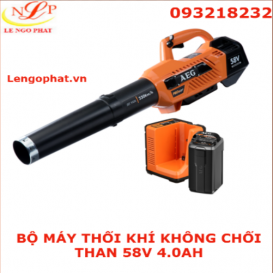 BỘ MÁY THỔI KHÍ KHÔNG CHỔI THAN 58V 4.0AH