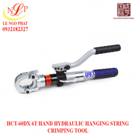 HCT-60DX 6T HAND HYDRAULIC HANGING STRING CRIMPING TOOL