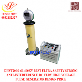 DHVT200/3 60-400KV BEST ULTRA-SAFETY STRONG ANTI-INTERFERENCE DC VERY HIGH VOLTAGE PULSE GENERATOR DESIGN PRICE