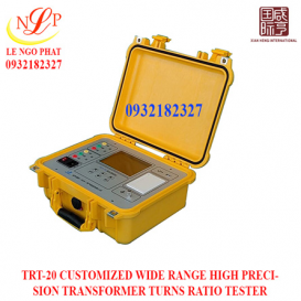 TRT-20 CUSTOMIZED WIDE RANGE HIGH PRECISION TRANSFORMER TURNS RATIO TESTER
