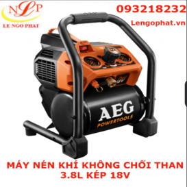MÁY NÉN KHÍ KHÔNG CHỔI THAN 3.8L KÉP 18V