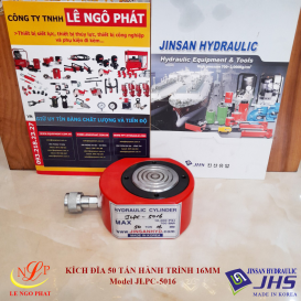 JLPC-5016, Kích thủy lực đĩa mỏng JHS 50 tấn hành trình 16 mm
