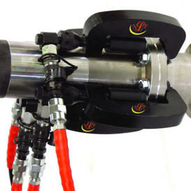 kẹp nóng mặt bích bằng thủy lực 