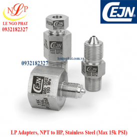 LP Adapters NPT female to HP male Stainless Steel