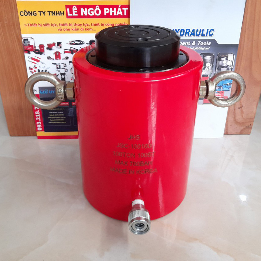 JSC-10050, Kích thủy lực JHS 100 tấn hành trình 50 mm