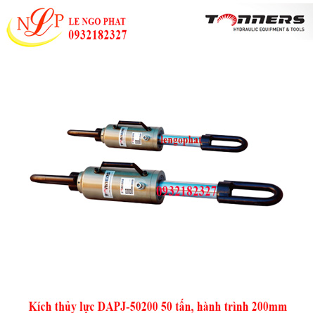 Kích thủy lực DAPJ-50200 50 tấn, hành trình 200mm