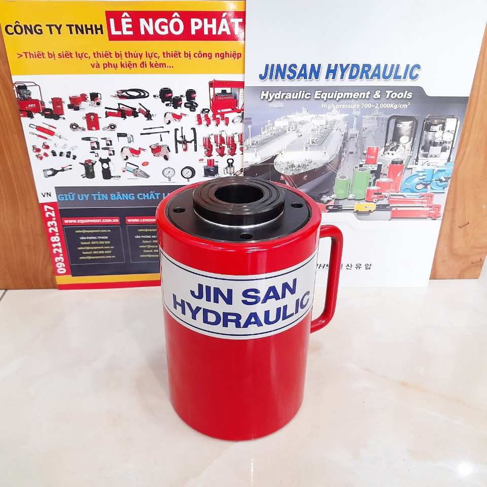 JSCH-3063, Kích thủy lực rỗng tâm JHS 30 tấn hành trình 63 mm