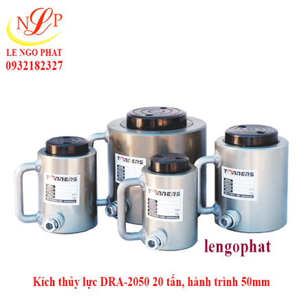 Kích thủy lực DRA-2050 20 tấn, hành trình 50mm